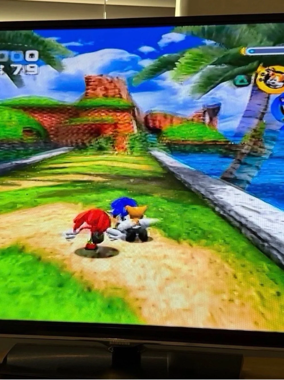 Sonic Heroes PS2 PlayStation 2 Greatest Hits Sega SLUS-20718GH- Works Great!